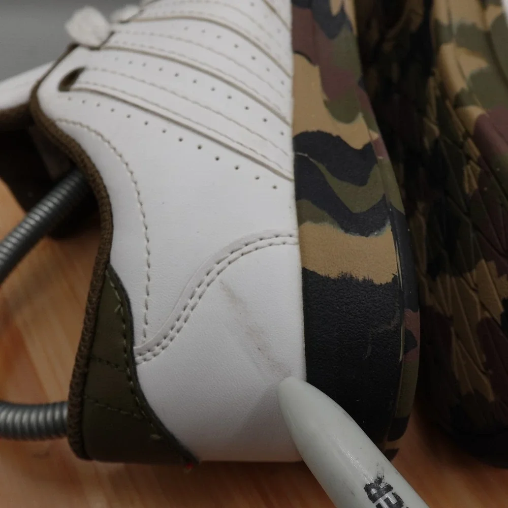 K-Swiss Boys/Mens Size 3.5 Womens 5‎ Court Style White Camo Shoes Low Top